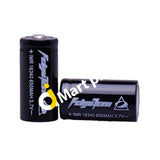 Feiyutech Rechargeable Li-Ion Battery (2 Pcs) For Wg & Wgs 3-Axis Gimbal 16340 650Mah 3.7V -