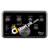 Fifine External Sound Card Audio Recording Interface Usb Box & Mixer Real Time Music Singing Karaoke