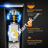 Fitfort Hair Clippers Trimmer Professional Cordless Rechargeable Waterproof Beard & Body With