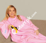 Fleece Blanket With Sleeves & Pocket By Snuggie - Imported From Uk