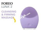 Foreo Luna 2 Facial Cleansing Brush & Anti-Aging Face Massager For Sensitive Skin - Imported From Uk