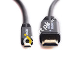 Forspark Prime High Speed Hdmi Cable With Ethernet (10 Feet/3 Meters) Metal Black Case A To C Type -