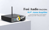 Fosi Audio Da2120A Bluetooth 5.0 Dac Hi-Fi Stereo Receiver Amplifier Support Aptx 2.1 Ch Integrated