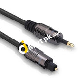 Fospower Toslink To Mini Digital Optical S/Pdif Audio Cable 24K Gold Plated 1M - Imported From Uk