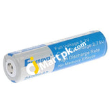 Foxnovo ICR18650 2600mAh 3.7v 9.6Wh High Drain Rechargeable Li-ion Battery - Imported from UK