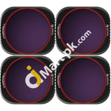 Freewell Dji Mavic 2 Pro Nd Filter Set. Bright Day 4K Series Camera Lens Filters 4 Pack (Nd8/Pl
