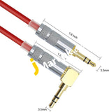 Gotor 3.5Mm Audio Cable Aux Cord To Auxiliary Car Stereo For Smartphone Tablets Speaker Home