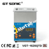 Gt Sonic® Ultrasonic Cleaner 2L 50W With Digital Display - Imported From Uk