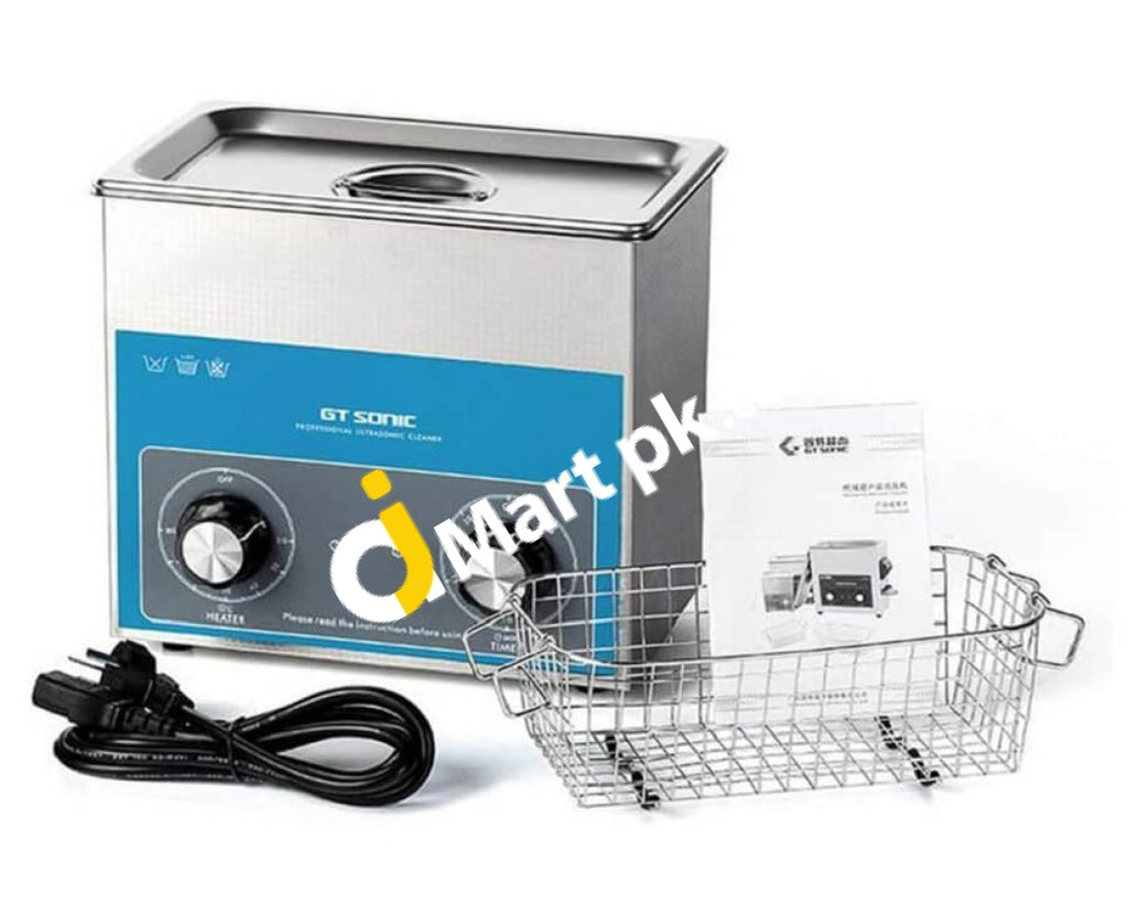 DK SONIC® Ultrasonic Cleaner 3L 100W with Heater & Digital Timer Ideal ...