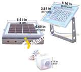 Guardian 580X Solar Powered Sensor Control 730 Lumen Flood Light With Pir Motion - Imported From Uk