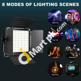 Gvm-800D 40W Powerful Bi-Color & Rgb Studio Photography Light With App Control 8 Kinds Of Scene