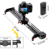 Gvm Gt-60D 27Inch Motorized Camera Slider Video Rail Track Dolly Aluminum Alloy With Remote Control