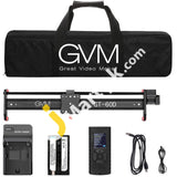 Gvm Gt-60D 27Inch Motorized Camera Slider Video Rail Track Dolly Aluminum Alloy With Remote Control