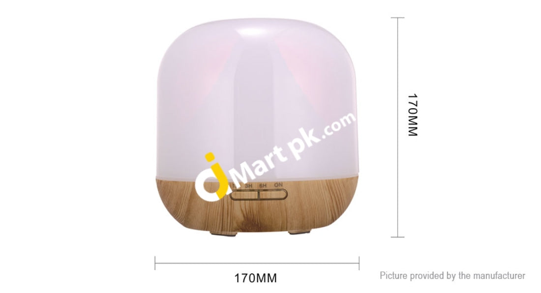 Gx Essential Oil Diffuser Glass Made Ultrasonic Aromatherapy Fragrant Vaporizer Humidifier With 7