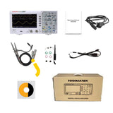 Hanmatek Dos1102 110Mhz Bandwidth Digital Oscilloscope Kit With 2 Channels And 7 Inch Tft / Lcd