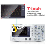 Hanmatek Dos1102 110Mhz Bandwidth Digital Oscilloscope Kit With 2 Channels And 7 Inch Tft / Lcd