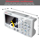 Hanmatek Dos1102 110Mhz Bandwidth Digital Oscilloscope Kit With 2 Channels And 7 Inch Tft / Lcd