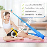 Haquno Resistance Bands [Set Of 3] Skin-Friendly Exercise With 3 Levels Ideal For Strength Training
