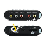 Hd Mini Dvr 2-Channel Audio Video Recorder With Sd Card Slot Connect 2 Cameras Support Loop