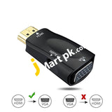 CAMAC HDMI Male to VGA Female Adapter Converter with Audio - Imported from UK