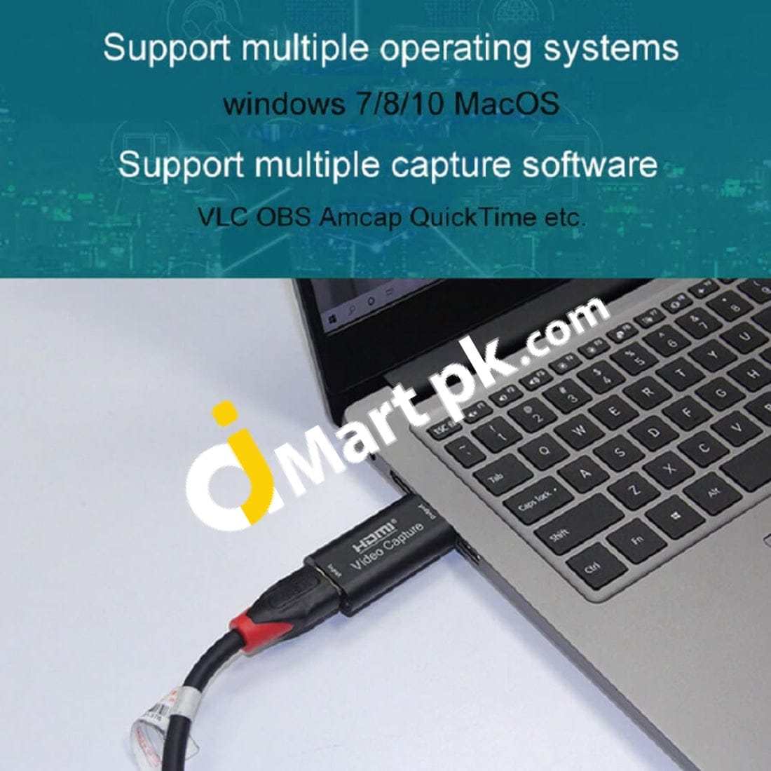 Hdmi To Usb 1080P 4K Video Capture Card For Live Streaming Recording - Imported From Uk