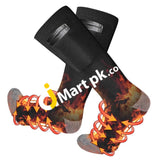 Heated Socks With 2X 3.7V 2500Mah Rechargeable Batteries For Men Women Winter Thermal Kits 3 Heat