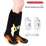 Heated Socks With 2X 3.7V 2500Mah Rechargeable Batteries For Men Women Winter Thermal Kits 3 Heat