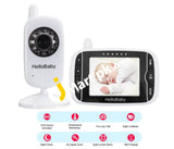 Hellobaby 3.2 Inch Video Baby Monitor With Night Vision & Temperature Sensor Two Way Talkback System