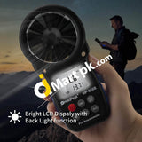 Holdpeak Hp-866B Digital Anemometer Handheld Wind Speed Meter - Imported From Uk