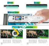 Hollee Wifi Portable Photo Scanner 1050 Dpi Rechargeable Handheld A4 Document With Lcd Display For