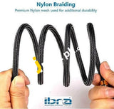 Ibra 4K Hdmi Cable 6 Feet Ultra High-Speed 2160P 18Gbps 2.0 Gold Plated Braided - Imported From Uk
