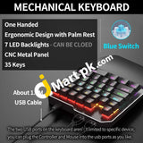 Ifyoo Kmax1 Pro Wired Mechanical Gaming Keyboard & Mouse Set For Xbox One / Ps4 Ps3 Switch Pc -