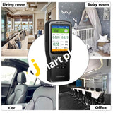 Air Quality Monitor Igeress Indoor Pollution Detector Meter With Colorful Lcd Screen Imported From