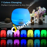 Innoocare Ultrasonic Cool Mist Aromatherapy Diffuser 500Ml With 7 Color Changing Lights - Imported