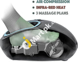 Invospa Shiatsu Foot Massager With Heat & Remote Deep Kneading Massage Air Compression Circulation