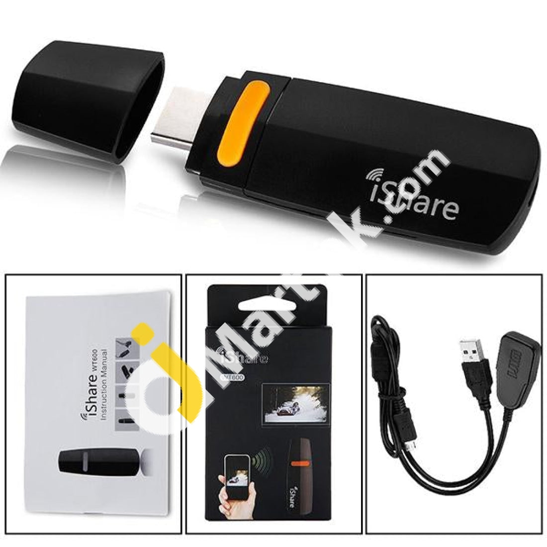 Ishare Wt600 Wifi Hdmi Streaming Media Player Share Miracast Dlna Ezcast Imported From Uk