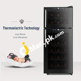 Kalamera 21 Bottle Dual Zone Freestanding Thermal Wine Fridge - Imported From Uk