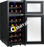 Kalamera 21 Bottle Dual Zone Freestanding Thermal Wine Fridge - Imported From Uk