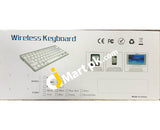 Kamor Ultra-Slim Wireless Bluetooth 3.0 Keyboard For A-Pple I-Pad Series I-O-S System - Imported