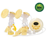 Kinyo Double Core Electric Breast Pump With Free 2X Milk Pads 1X Baby Medicine Cup - Imported From