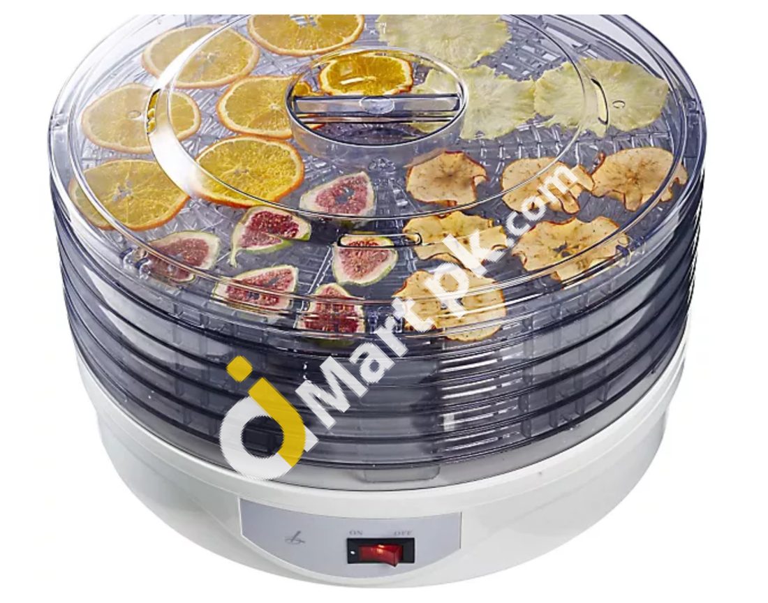 KWASYO 6 Tray Stainless Steel Food Dehydrator 400W, 6 Tray Fruit Dryer –  AJMartPK