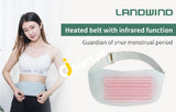 Landwind Uterus Warmer Electric Heating Pad For Back Pain Relief Relieve In Menstrual Lower Support
