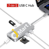 Lenovo Usb-C Hub To Hdmi Adapter 7-In-1 4K Usb 3.0 2.0 Sd/Tf - Imported From Uk