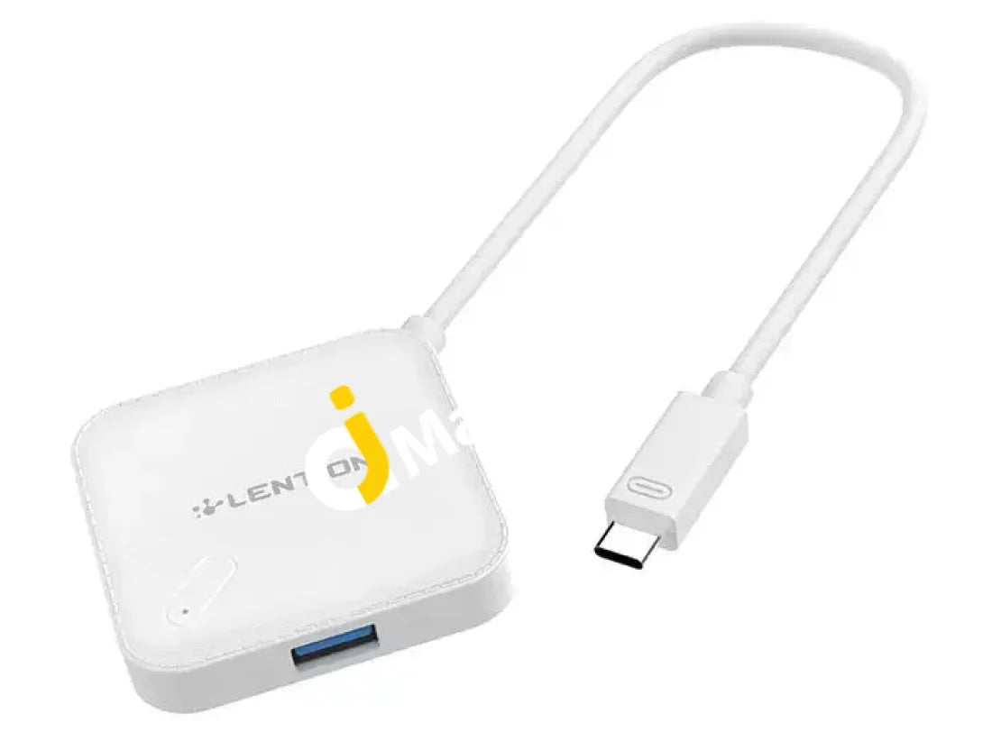 Lention Usb-C To Usb 3.0 Hub 4-In-1 Cube Series 4X Ports - Imported From Uk