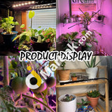 Leoter Grow Light For Indoor Plants Upgraded Version 80 Leds Lamp With Full Spectrum Timer 10