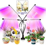 Leoter Grow Light For Indoor Plants Upgraded Version 80 Leds Lamp With Full Spectrum Timer 10