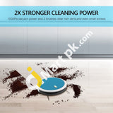 Robotic Vacuum Cleaner Leshp Self-Docking With Drop-Sensing Technology For Hard Floor & Thin Carpet