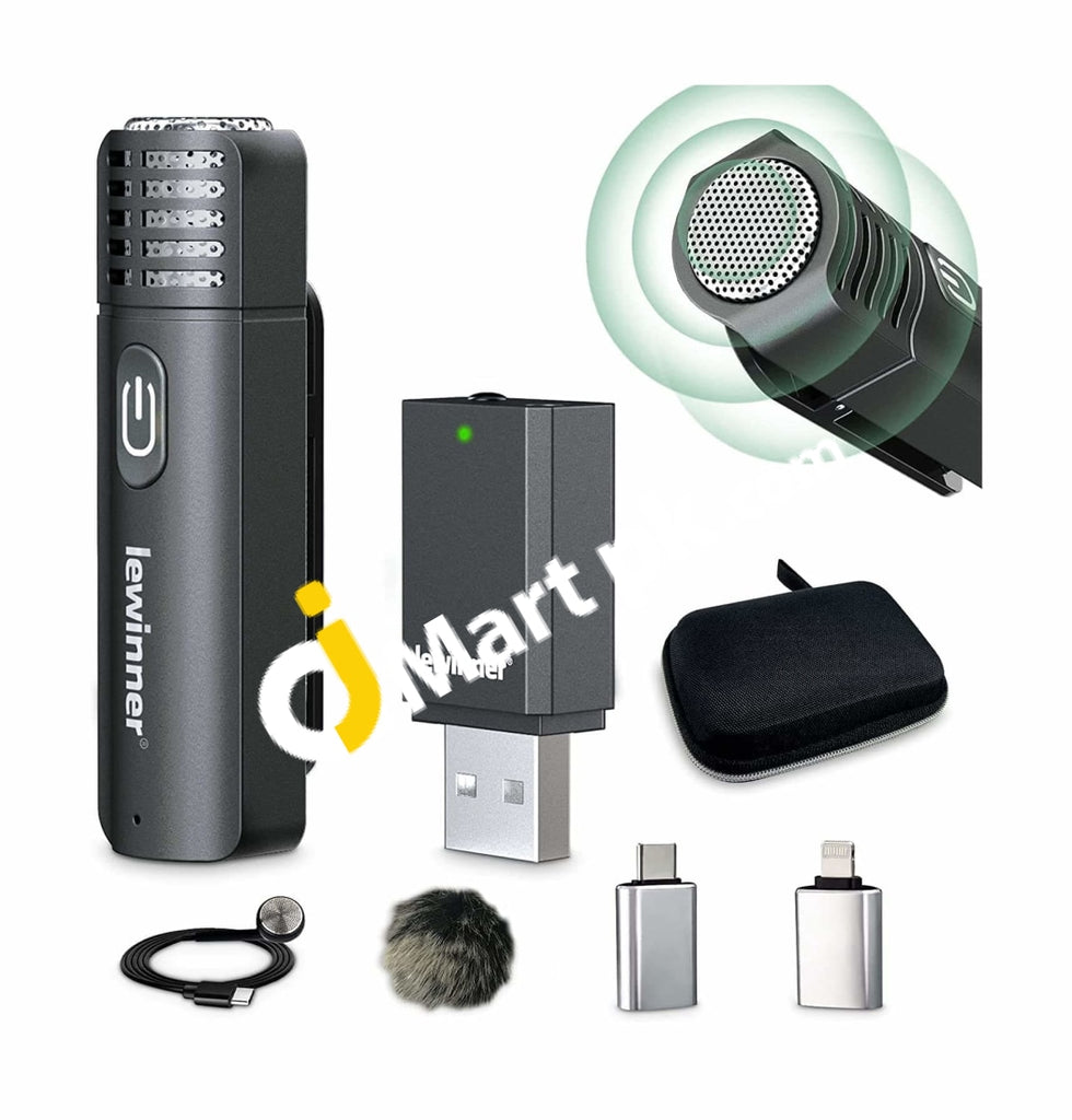 Lewinner WM3 Wireless Lavalier Microphone Imported from UK AJMartPK