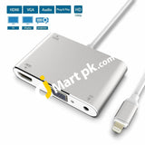 Lightning To Hdmi / Vga Av Adapter For Iphone Ipad - Imported From Uk