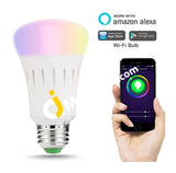 LOHAS A60 9W Wi-Fi Smart LED RGB Bulb Works with Amazon Alexa & Google Home Assistant - Imported from UK